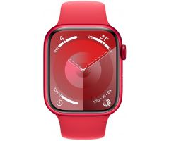 Apple Watch Series 9 GPS + Cellular 45mm RED Aluminium Case with RED Sport Band (MRYE3SA/A)