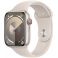 Apple Watch Series 9 GPS Cellular 45mm Starlight Aluminium Case with Starlight Sport Band(MRM93SA/A)