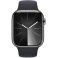 Apple Watch Series 9 GPS + Cellular 45mm Graphite Stainless Steel Case with Midnight (MRMW3SA/A)