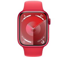 Apple Watch Series 9 GPS 45mm RED Aluminium Case with RED Sport Band (MRXK3SA/A)