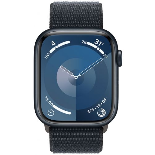 Apple Watch Series 9 GPS + Cellular 45mm Midnight Aluminium Case with Midnight (MRMF3SA/A)