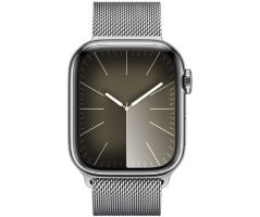 Apple Watch Series 9 GPS + Cellular 45mm Silver Stainless Steel Case with Silver (MRMQ3SA/A)