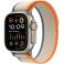 Apple Watch Ultra 2 GPS + Cellular 49mm Titanium Case with Orange Beige Trail Loop (MRF13TH/A)