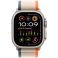 Apple Watch Ultra 2 GPS + Cellular 49mm Titanium Case with Orange Beige Trail Loop - M/L (MRF23TH/A)