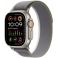 Apple Watch Ultra 2 GPS + Cellular 49mm Titanium Case with Green Grey Trail Loop - S/M (MRF33TH/A)