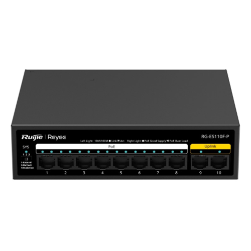 Switches Reyee Unmanaged (RG-ES110F-P)