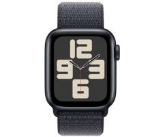 Apple Watch SE GPS 40mm Midnight Aluminium Case with Ink Sport Loop (MXEA3SA/A)