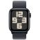 Apple Watch SE GPS 40mm Midnight Aluminium Case with Ink Sport Loop (MXEA3SA/A)