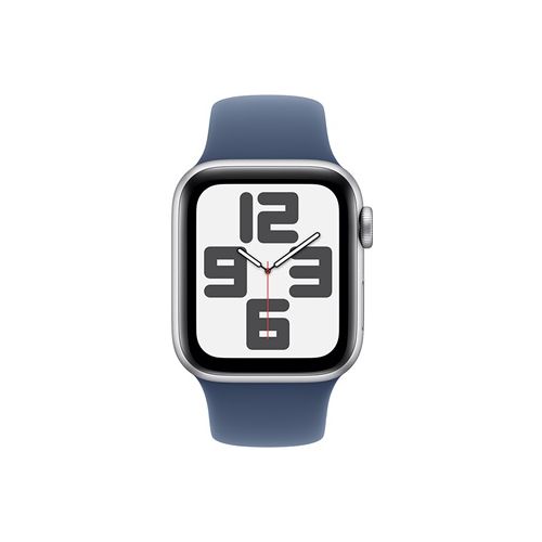 Apple Watch SE GPS 40mm Silver Aluminium Case with Denim Sport Band (MXED3SA/A) Apple Watch SE GPS 40mm Silver Aluminium Case with Denim Sport Band (MXED3SA/A)