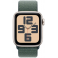 Apple Watch SE GPS 40mm Starlight Aluminium Case with Lake Green Sport Loop (MXEH3SA/A)