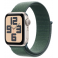 Apple Watch SE GPS 40mm Starlight Aluminium Case with Lake Green Sport Loop (MXEH3SA/A)