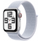 Apple Watch SE GPS + Cellular 40mm Silver Aluminium Case with Blue Cloud Sport Loop (MXGE3SA/A)