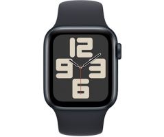 Apple Watch SE GPS + Cellular 40mm Midnight Aluminium Case with Midnight Sport Band (MXGC3SA/A)