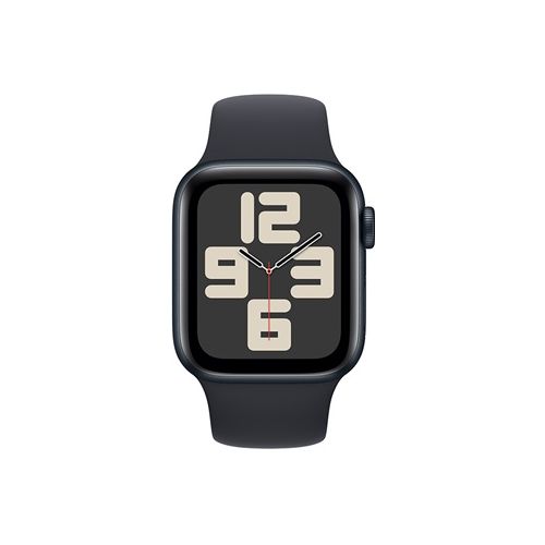 Apple Watch SE GPS + Cellular 40mm Midnight Aluminium Case with Midnight Sport Band (MXGC3SA/A)