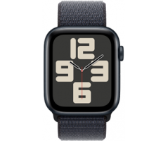 Apple Watch SE GPS 44mm Midnight Aluminium Case with Ink Sport Loop (MXEP3SA/A)