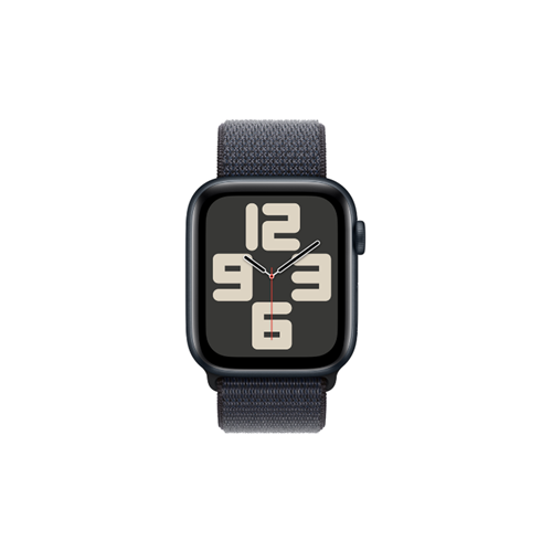 Apple Watch SE GPS 44mm Midnight Aluminium Case with Ink Sport Loop (MXEP3SA/A)