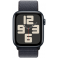Apple Watch SE GPS 44mm Midnight Aluminium Case with Ink Sport Loop (MXEP3SA/A)