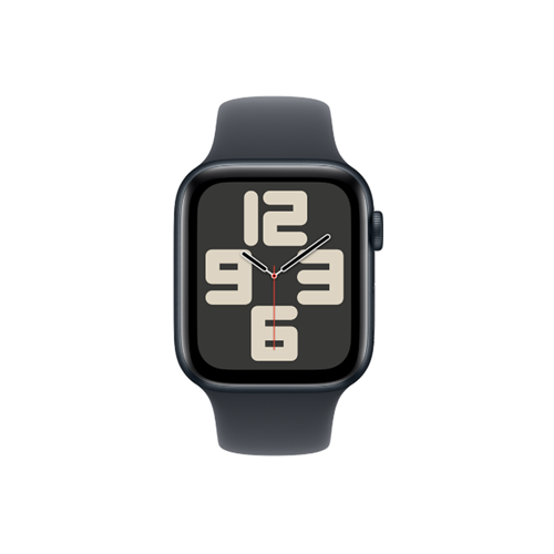 Apple Watch SE GPS + Cellular 44mm Midnight Aluminium Case with Midnight Sport Band (MXGM3SA/A)