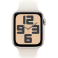 Apple Watch SE GPS + Cellular 44mm Starlight Aluminium Case with Starlight Sport Band (MXGT3SA/A)
