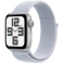 Apple Watch SE GPS 40mm Silver Aluminium Case with Blue Cloud Sport Loop (MXEE3SA/A)