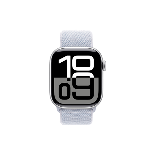 Apple Watch Series 10 GPS 42mm Silver Aluminium Case with Blue Cloud Sport Loop (MWWD3SA/A) Apple Watch Series 10 GPS 42mm Silver Aluminium Case with Blue Cloud Sport Loop (MWWD3SA/A)