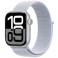 Apple Watch Series 10 GPS 42mm Silver Aluminium Case with Blue Cloud Sport Loop (MWWD3SA/A)