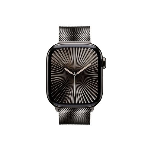 Apple Watch Series 10 GPS + Cellular 42mm Slate Titanium Case with Slate Milanese Loop (MX053SA/A)