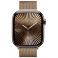 Apple Watch Series 10 GPS + Cellular 42mm Gold Titanium Case with Gold Milanese Loop (MX083SA/A)