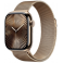 Apple Watch Series 10 GPS + Cellular 42mm Gold Titanium Case with Gold Milanese Loop (MX083SA/A)