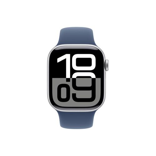 Apple Watch Series 10 GPS 42mm Silver Aluminium Case with Denim Sport Band (MWWA3SA/A) Apple Watch Series 10 GPS 42mm Silver Aluminium Case with Denim Sport Band (MWWA3SA/A)