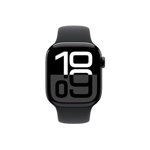 Apple Watch Series 10 GPS 42mm Jet Black Aluminium Case with Black Sport Band (MWWE3SA/A) Apple Watch Series 10 GPS 42mm Jet Black Aluminium Case with Black Sport Band (MWWE3SA/A)