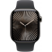 Apple Watch Series 10 GPS + Cellular 42mm Slate Titanium Case with Black Sport Band (MWXG3SA/A)