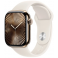 Apple Watch Series 10 GPS + Cellular 42mm Gold Titanium Case with Starlight Sport Band (MX063SA/A)