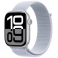 Apple Watch Series 10 GPS 46mm Silver Aluminium Case with Blue Cloud Sport Loop (MWWN3SA/A)