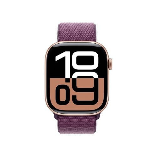 Apple Watch Series 10 GPS 46mm Rose Gold Aluminium Case with Plum Sport Loop (MWWV3SA/A) Apple Watch Series 10 GPS 46mm Rose Gold Aluminium Case with Plum Sport Loop (MWWV3SA/A)