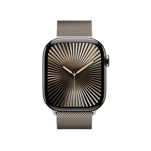 Apple Watch Series 10 GPS + Cellular 46mm Natural Titanium Case with Natural Milanese (MC7Q4SA/A)