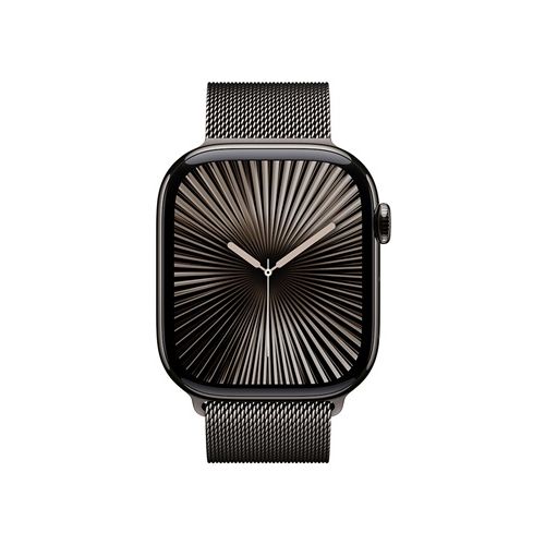 Apple Watch Series 10 GPS + Cellular 46mm Slate Titanium Case with Slate Milanese Loop (MC7R4SA/A)