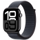 Apple Watch Series 10 GPS 46mm Jet Black Aluminium Case with Black Sport Band (MWWP3SA/A)