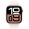 Apple Watch Series 10 GPS + Cellular 46mm Rose Gold Aluminium Case with Light Blush (MWY63SA/A)