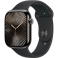 Apple Watch Series 10 GPS + Cellular 46mm Slate Titanium Case with Black Sport Band (MWYD3SA/A)