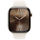 Apple Watch Series 10 GPS + Cellular 46mm Gold Titanium Case with Starlight Sport Band (MWYX3SA/A)