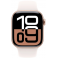 Apple Watch Series 10 GPS 46mm Rose Gold Aluminium Case with Light Blush Sport Band (MWWU3SA/A)