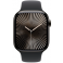 Apple Watch Series 10 GPS + Cellular 46mm Slate Titanium Case with Black Sport Band (MWYE3SA/A)