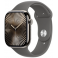 Apple Watch Series 10 GPS + Cellular 46mm Natural Titanium Case with Stone Grey (MWYA3SA/A)