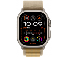 Apple Watch Ultra 2 GPS + Cellular 49mm Natural Titanium Case with Tan Alpine Large (MX4H3TH/A)