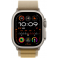Apple Watch Ultra 2 GPS + Cellular 49mm Natural Titanium Case with Tan Alpine Large (MX4H3TH/A)