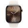 Apple Watch Series 10 GPS + Cellular 46mm Gold Titanium Case with Starlight Sport Band (MWYY3SA/A)