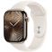 Apple Watch Series 10 GPS + Cellular 46mm Gold Titanium Case with Starlight Sport Band (MWYY3SA/A)