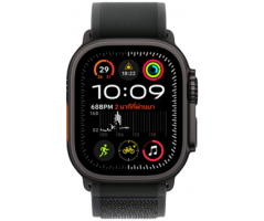 Apple Watch Ultra 2 GPS + Cellular 49mm Black Titanium Case with Black Trail Loop - M/L (MX4V3TH/A)