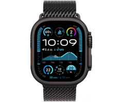 Apple Watch Ultra 2 GPS + Cellular 49mm Black Titanium Case with Black Titanium Milanese (MX5V3TH/A)